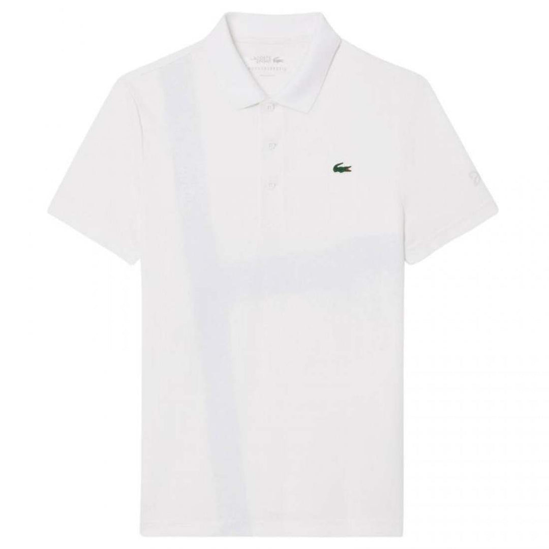 Polo Lacoste Novak Djokovic Ultra Dry Blanco