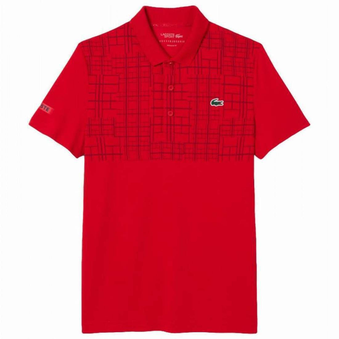 Polo Lacoste Novak Djokovic Ultra Dry Rojo