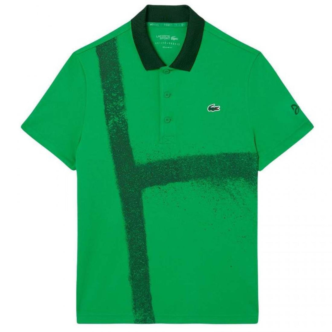 Polo Lacoste Novak Djokovic Ultra Dry Verde
