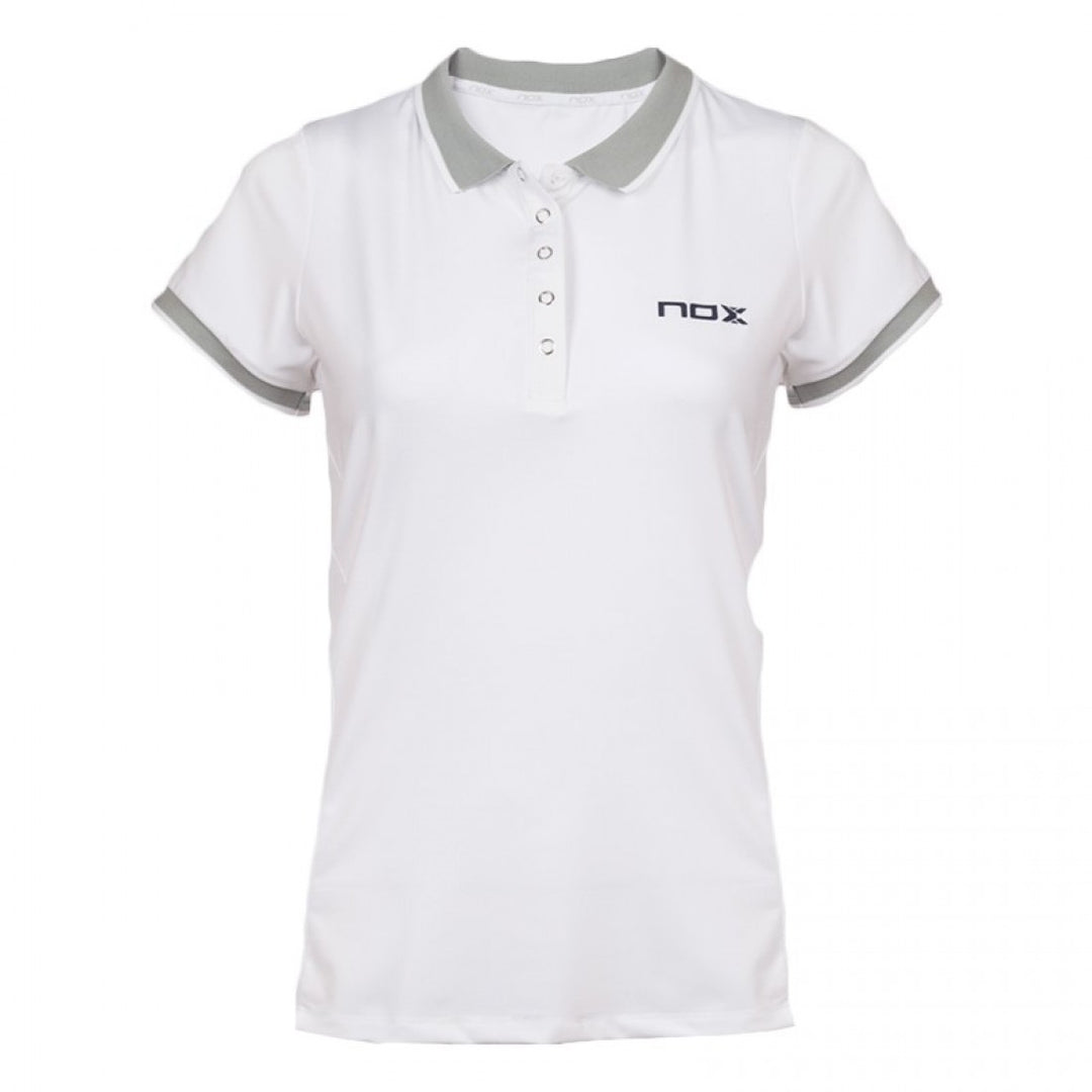 Polo Nox Meta 10TH Aniversario Blanco Mujer