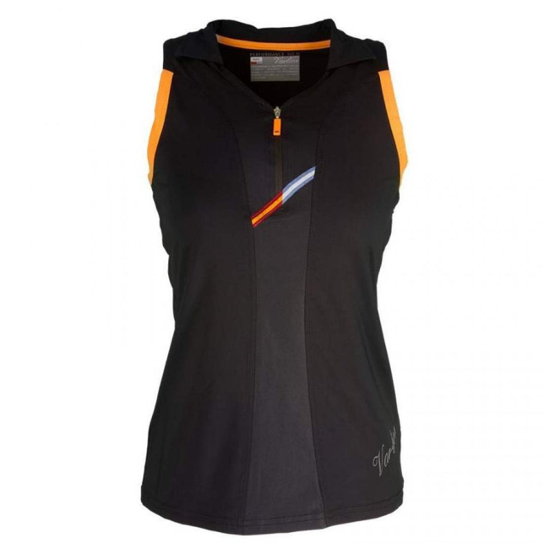 Polo Varlion M/C MD13S02 Negro Mujer