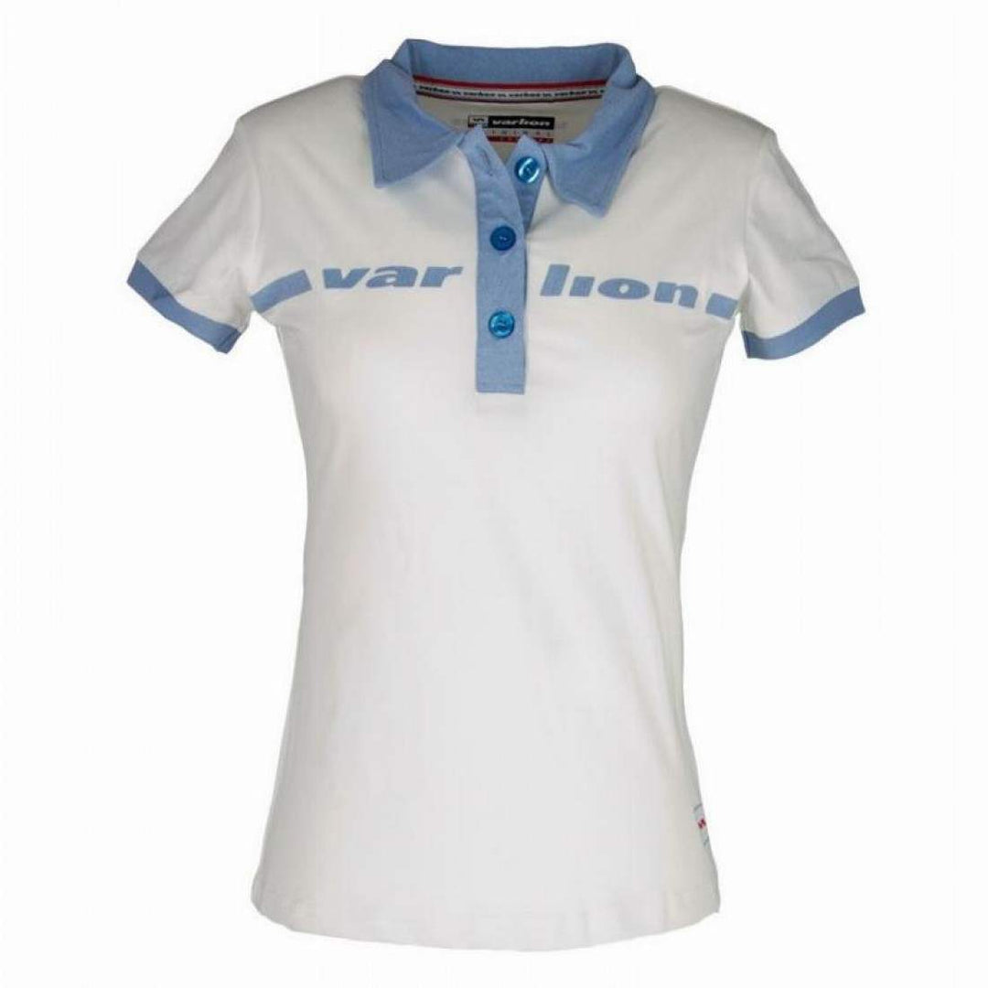 Polo Varlion M/C MD13S05 Blanco Mujer