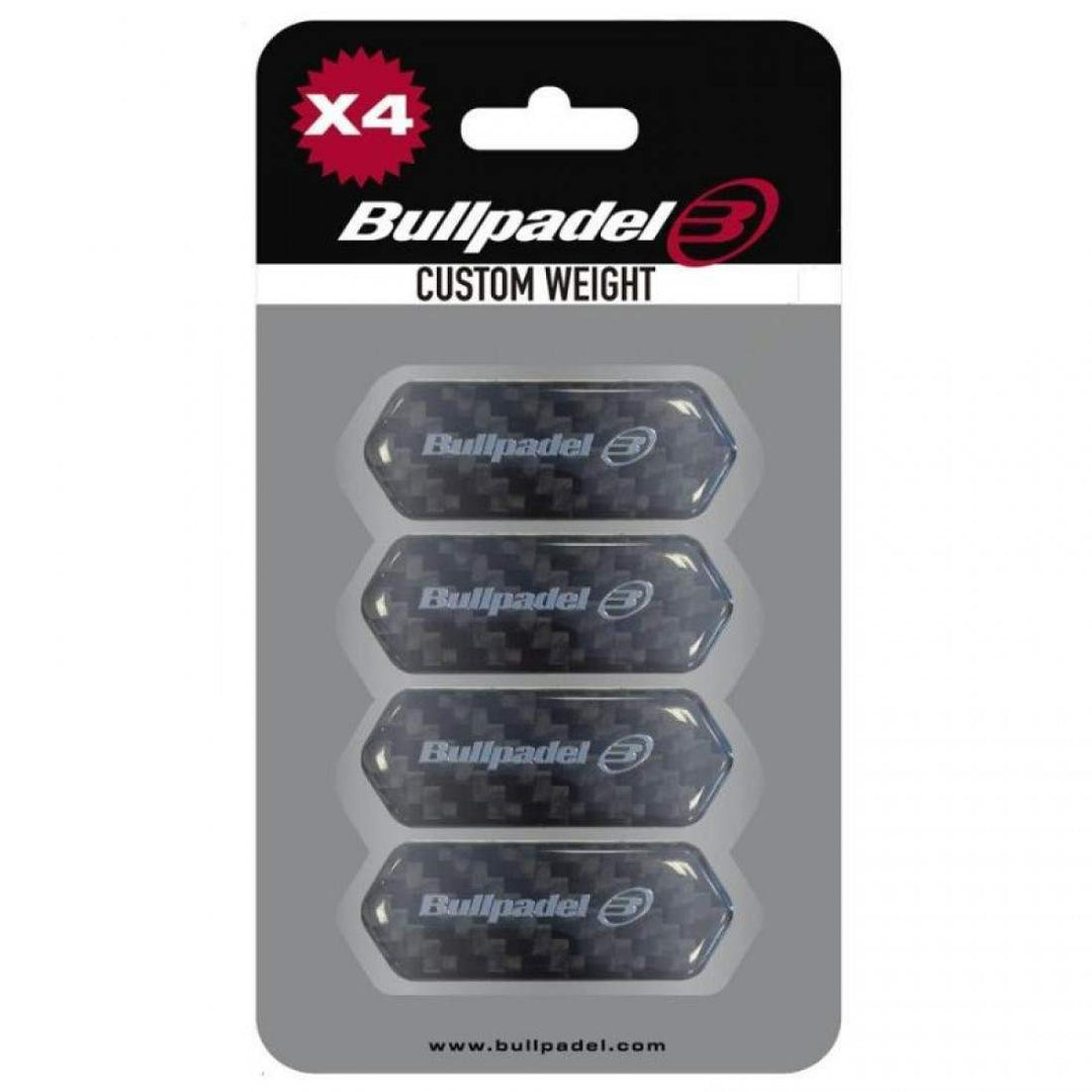 Protector Bullpadel Custom Weight Negro 4 Unidades