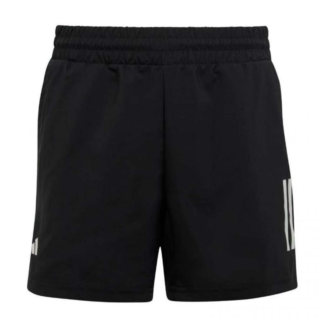 Short Adidas Club 3 Stripes Negro Junior