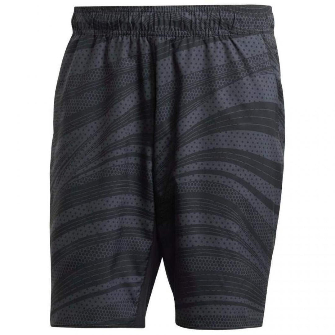 Short Adidas Club Graphic Carbon Negro | Adidas