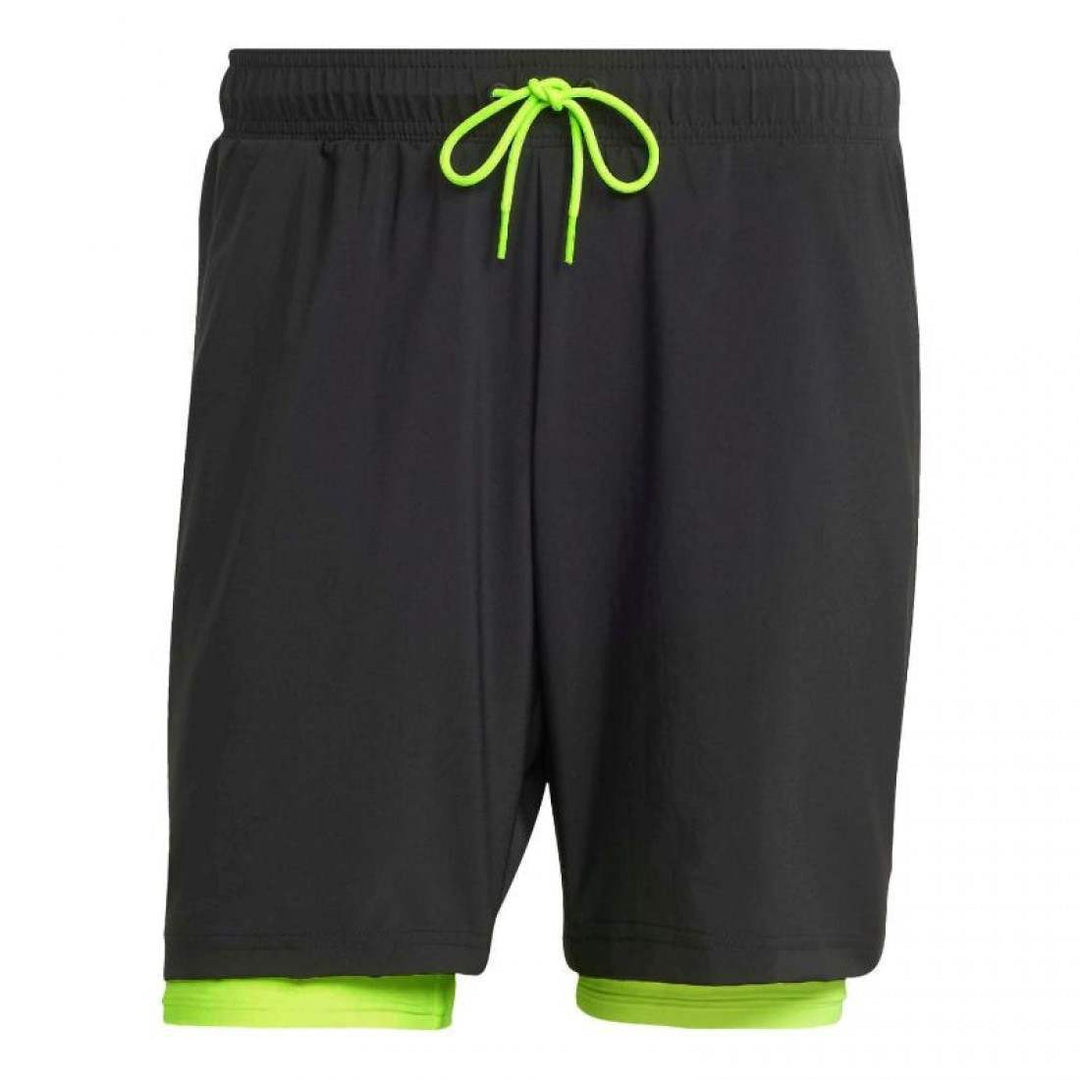 Short Adidas Club Negro Lucid Limon | Adidas