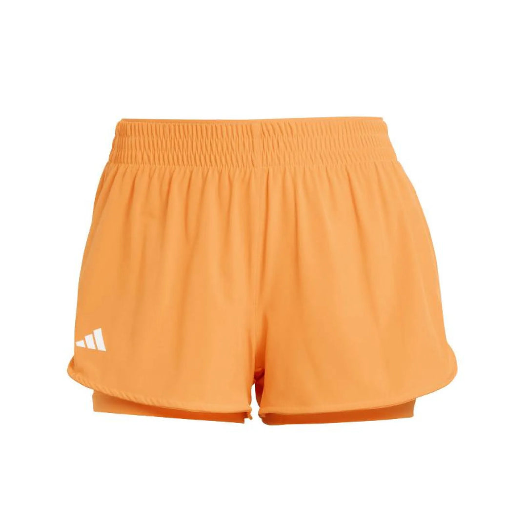 Short Adidas Match Naranja Mujer