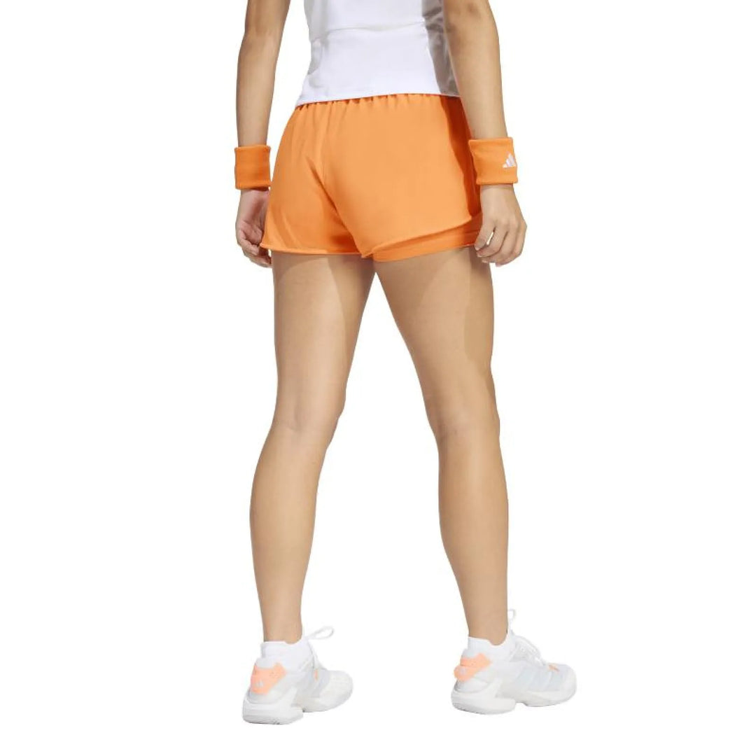 Short Adidas Match Naranja Mujer