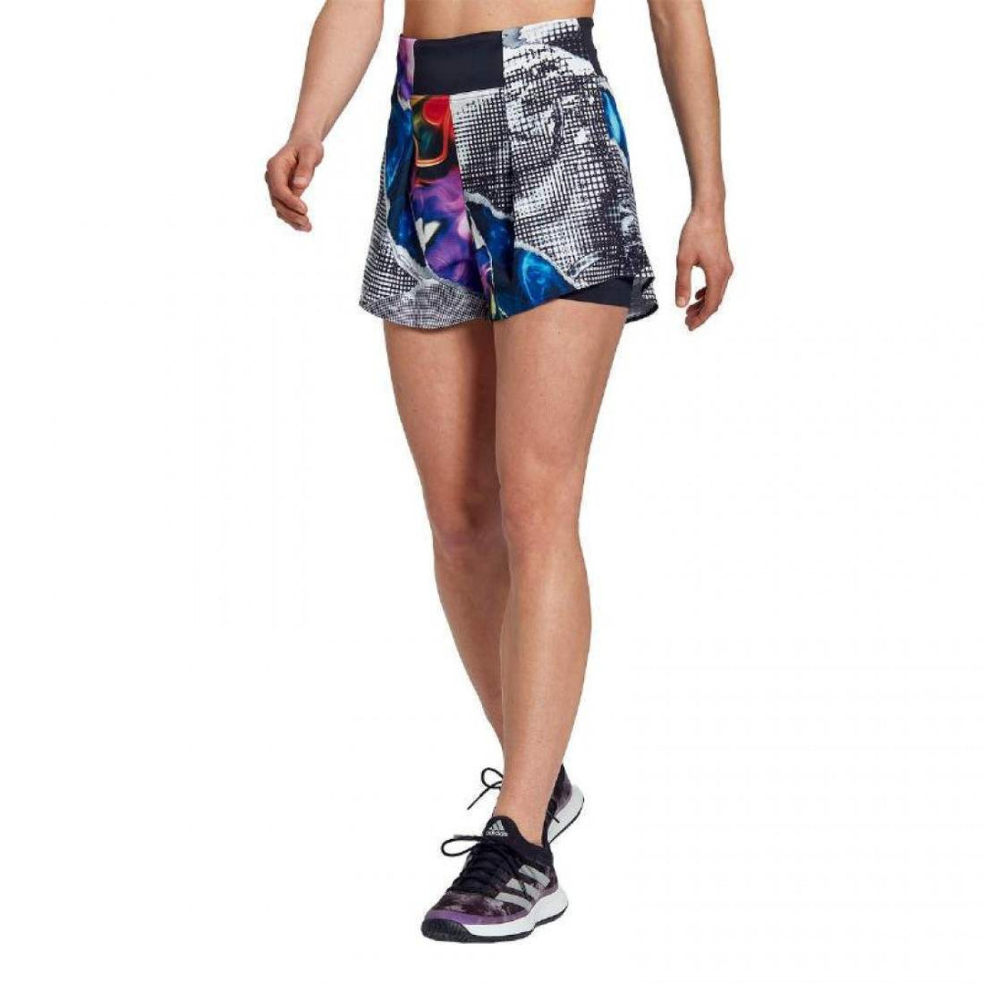 Short Adidas Us Series Negro Multicolor Mujer | Adidas
