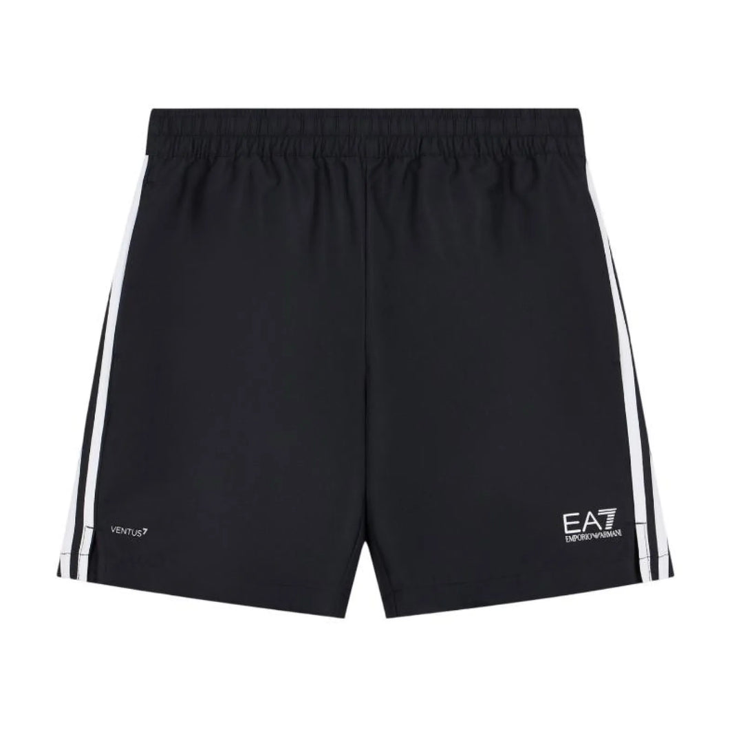 Short Armani EA7 Ventus 7 Tennis Pro Regular Negro