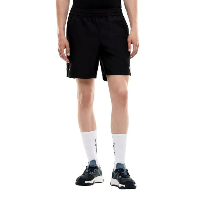 Short Armani EA7 Ventus 7 Tennis Pro Regular Negro