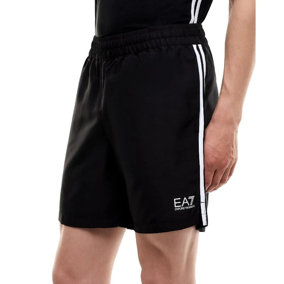 Short Armani EA7 Ventus 7 Tennis Pro Regular Negro