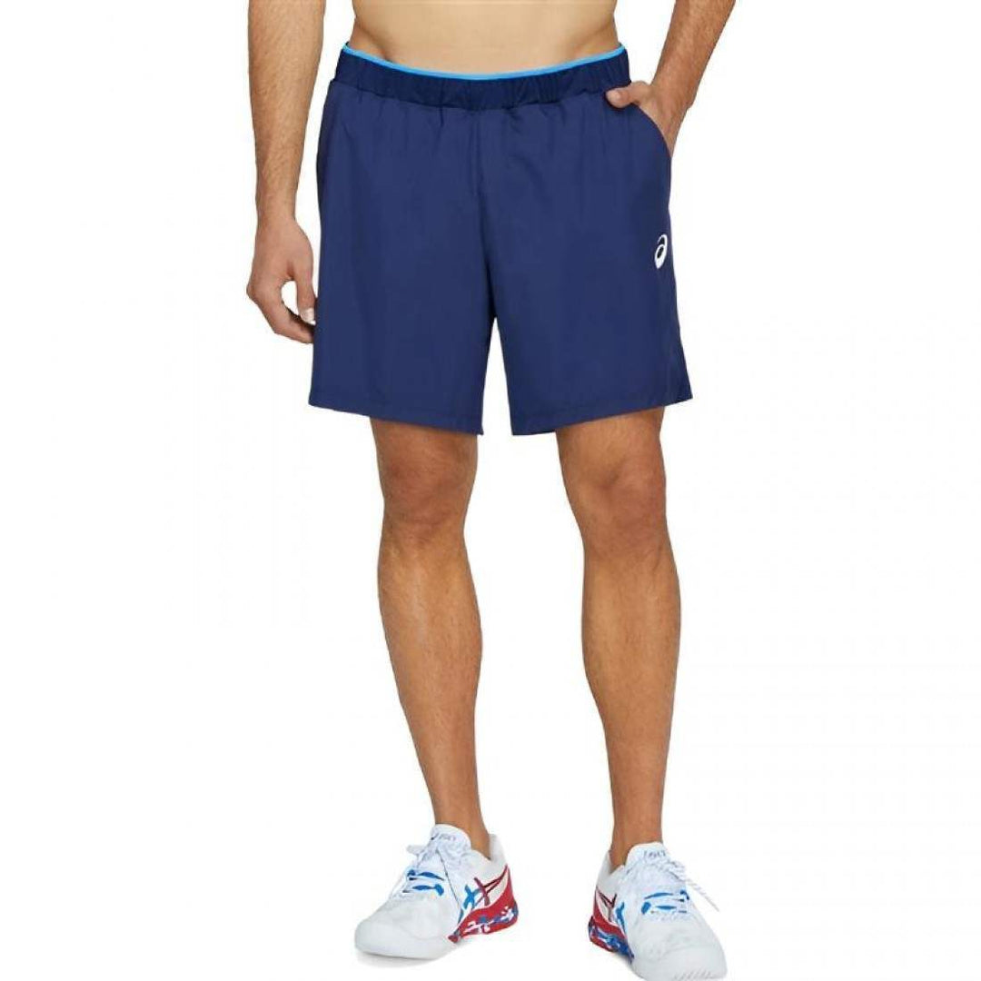 Short Asics Club 7In Azul Peacoat | Asics