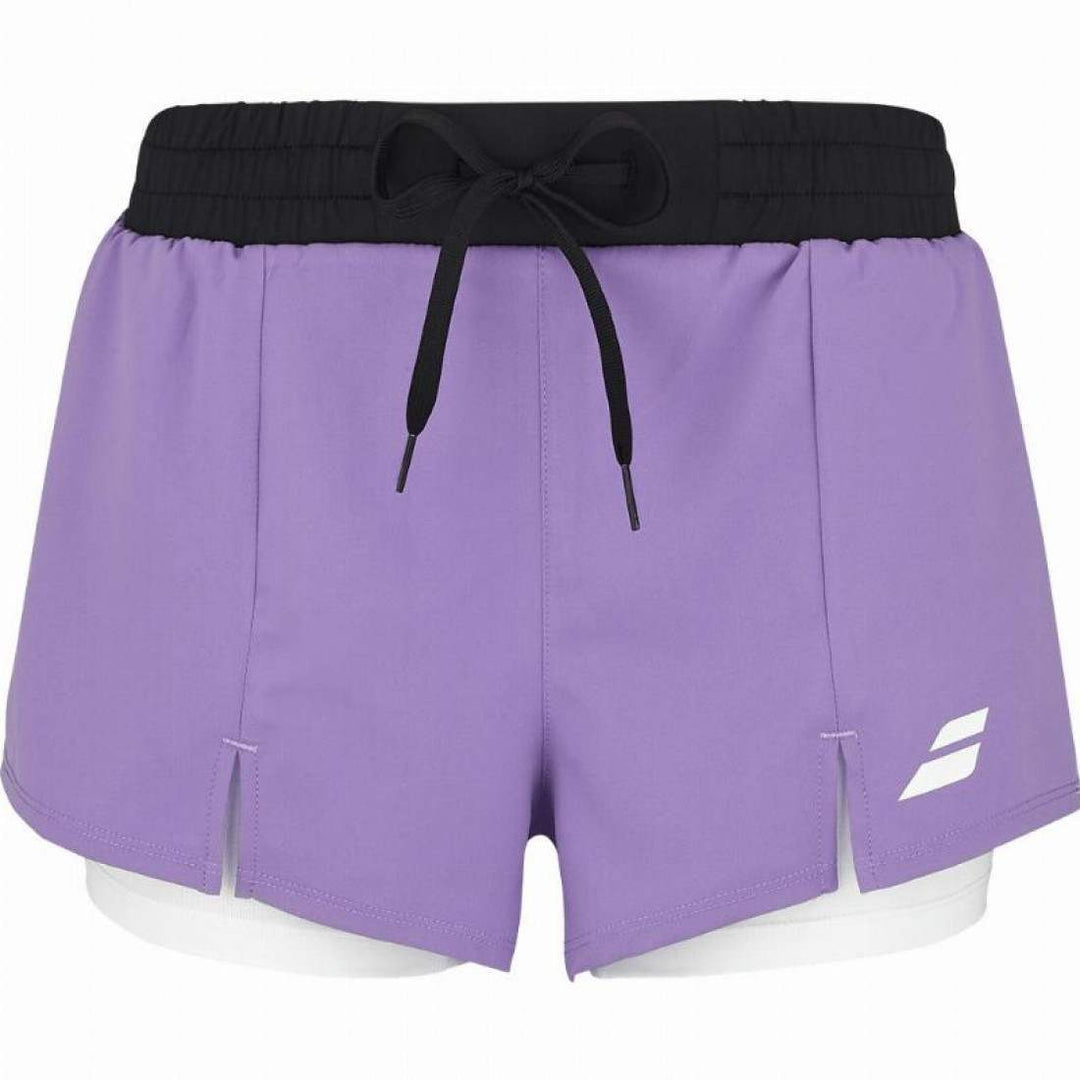 Short Babolat Padel Lavanda Mujer