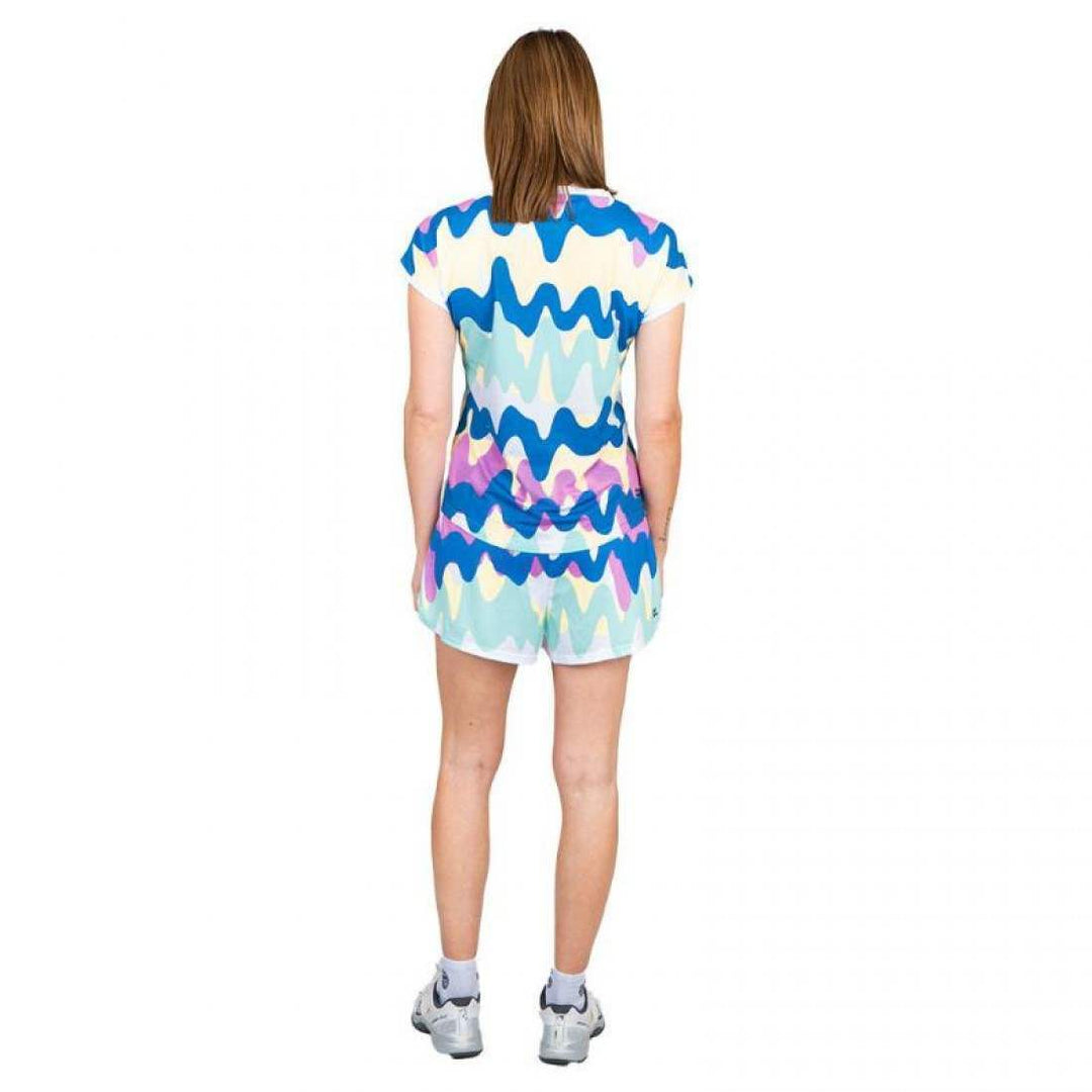 Short Bidi Badu Good Vibes Printed Blanco MIx