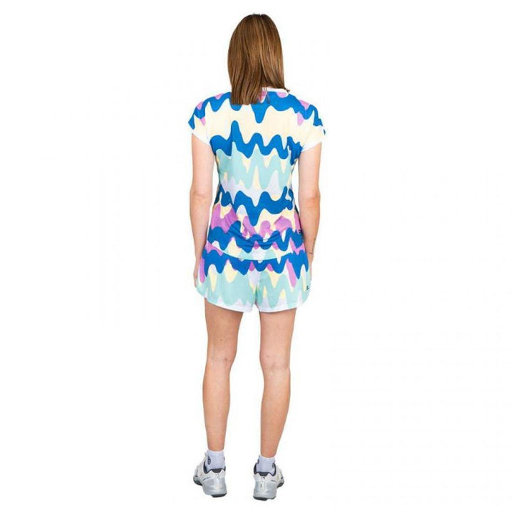 Short Bidi Badu Good Vibes Printed Blanco MIx