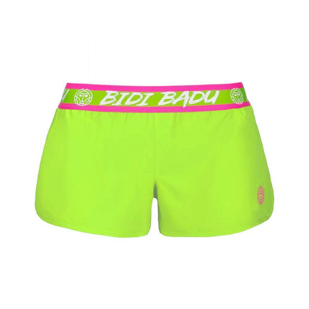 Short Bidi Badu Tiida Verde Neon Rosa Mujer | BIDI BADU