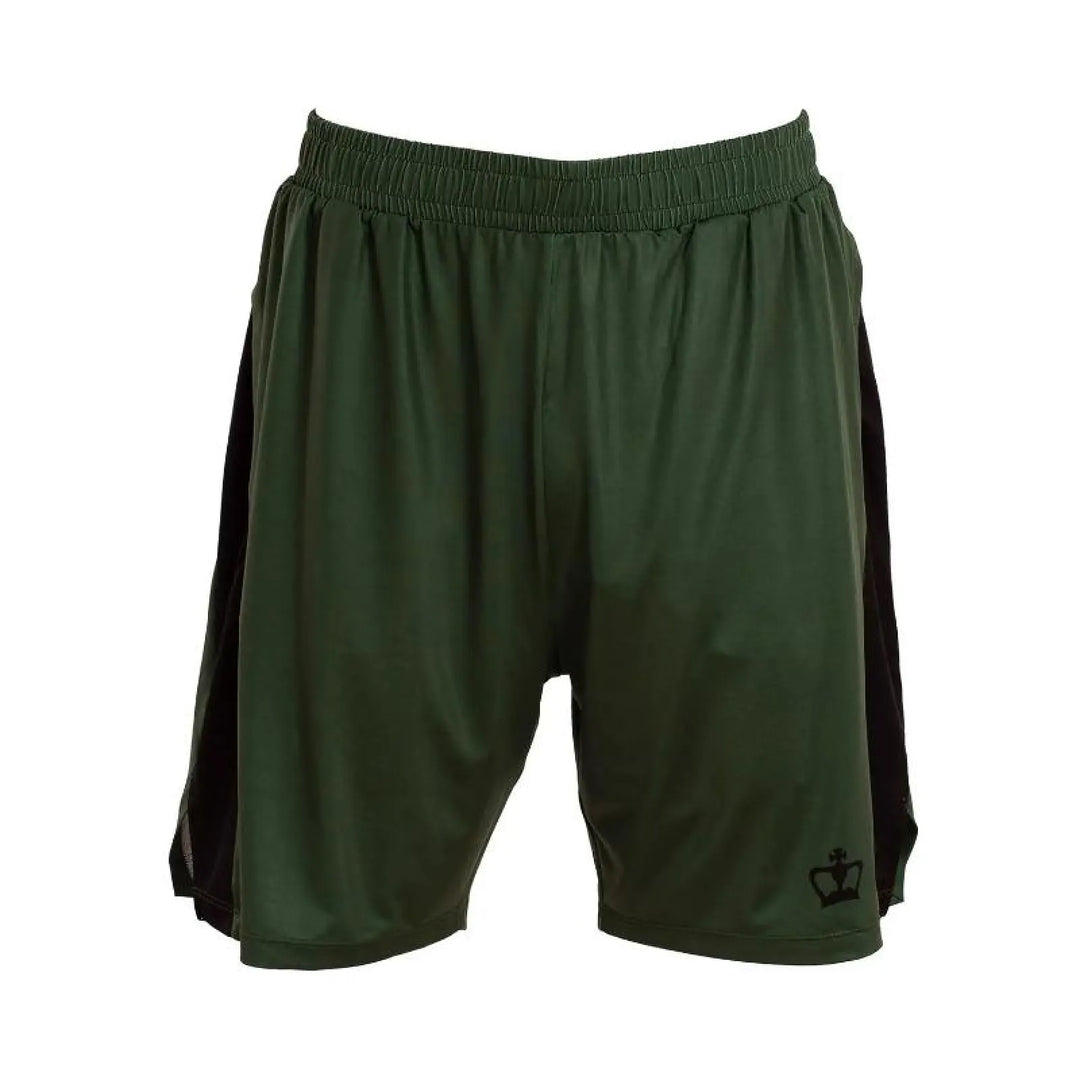 Short Black Crown Rocha Verde Negro