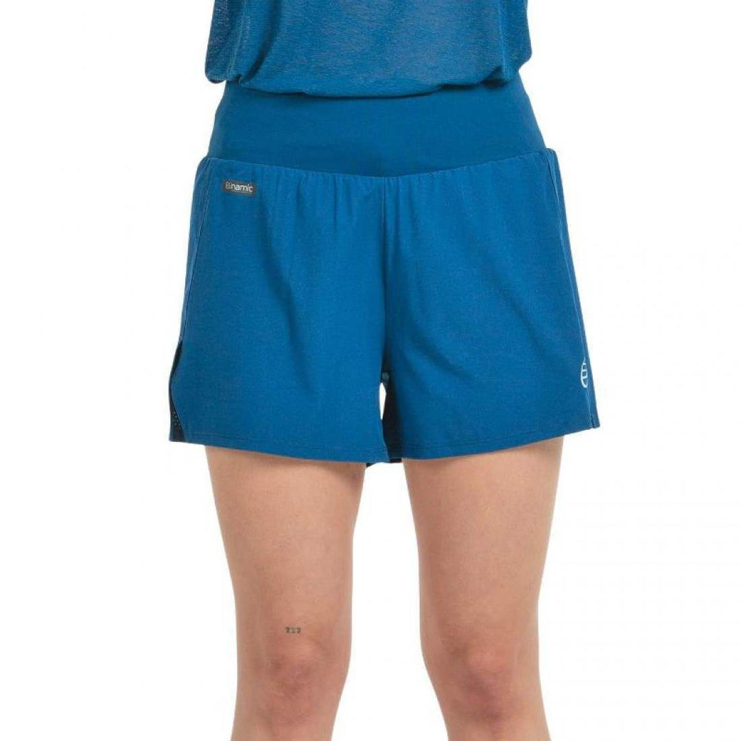 Short Bullpadel Dictio Azul Tinta Mujer