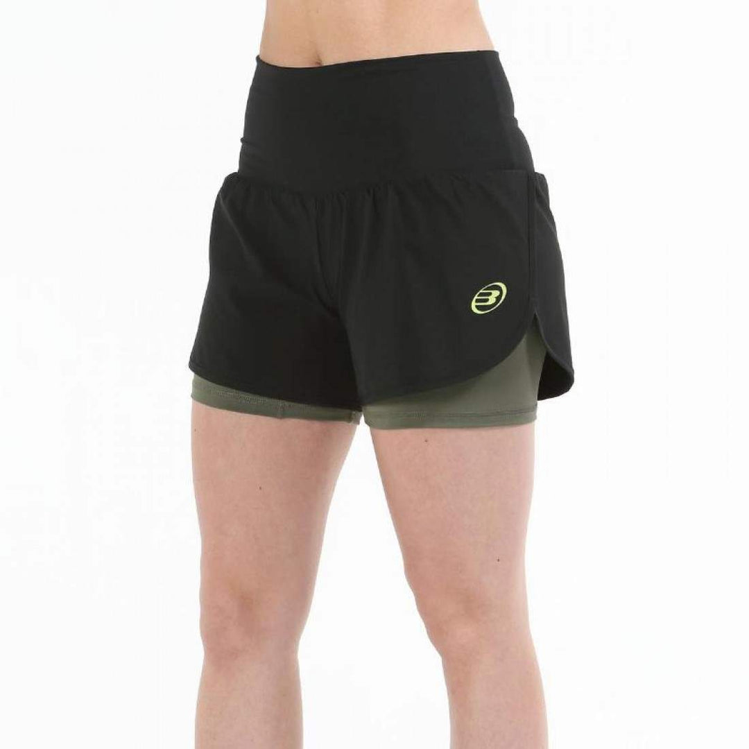 Short Bullpadel Jonio Negro Mujer | Bullpadel
