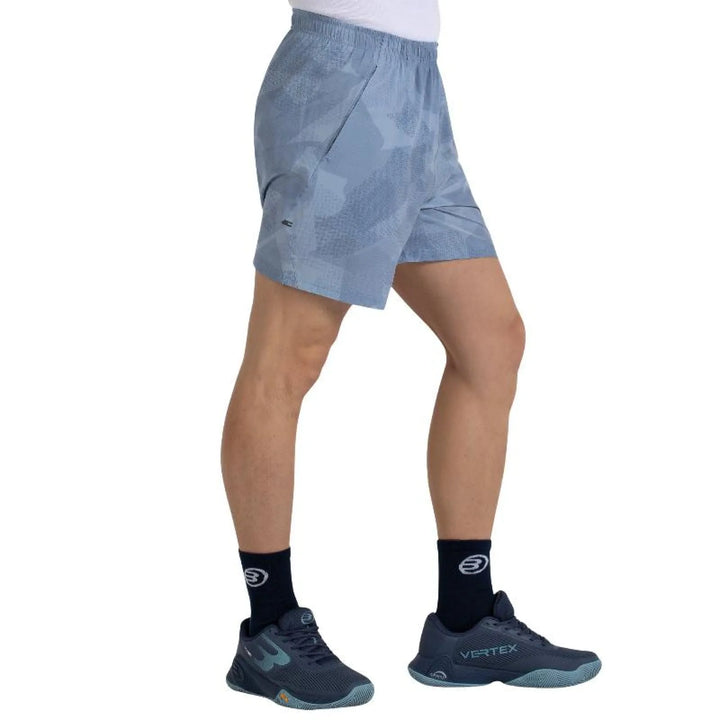 Short Bullpadel Morel Azul Acero