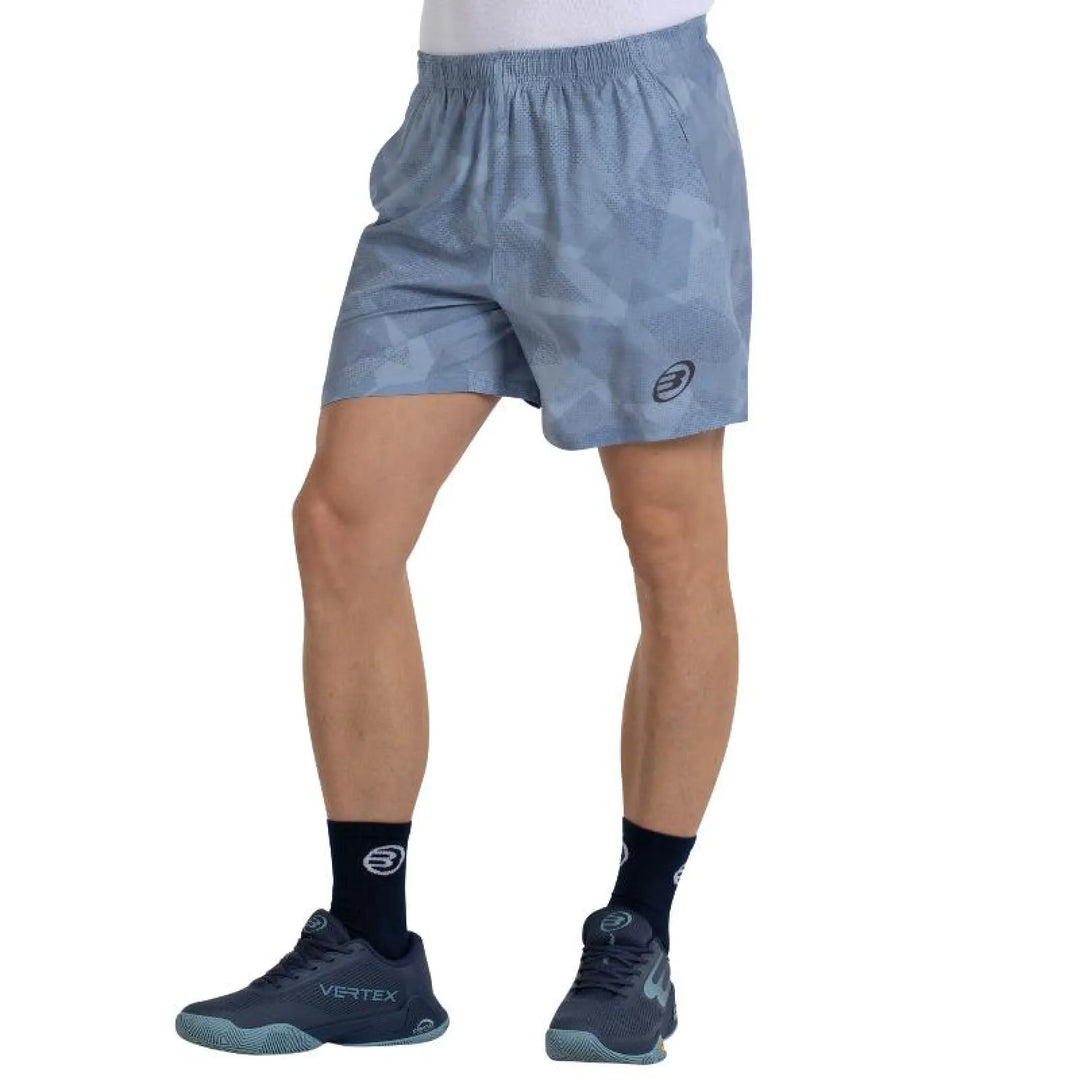 Short Bullpadel Morel Azul Acero
