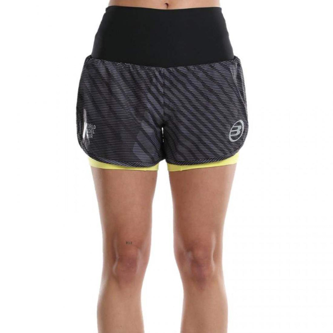 Short Bullpadel WPT Lonja Negro Mujer | Bullpadel