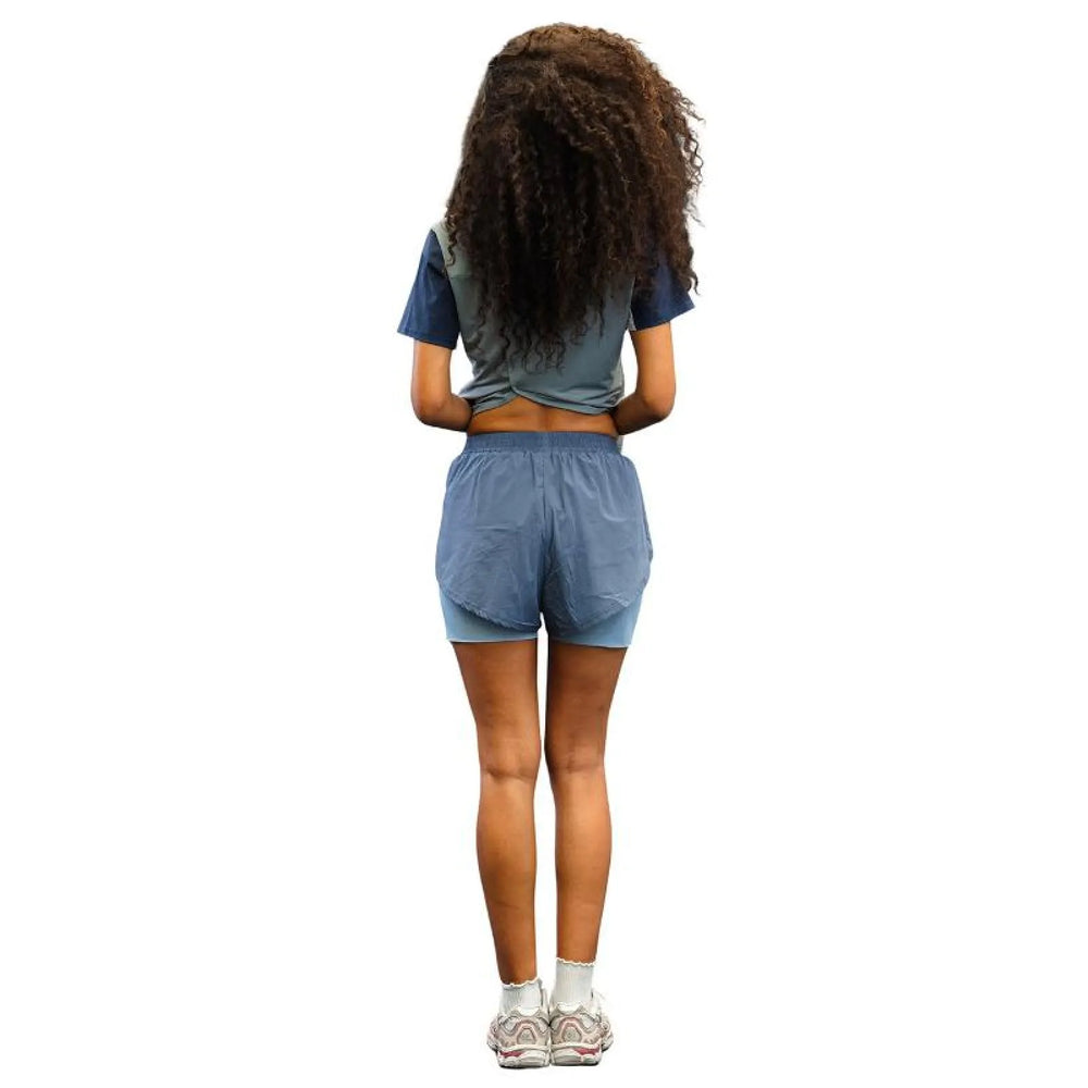 Short Drybreak Dryquick Azul Mujer