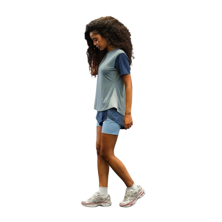 Short Drybreak Dryquick Azul Mujer