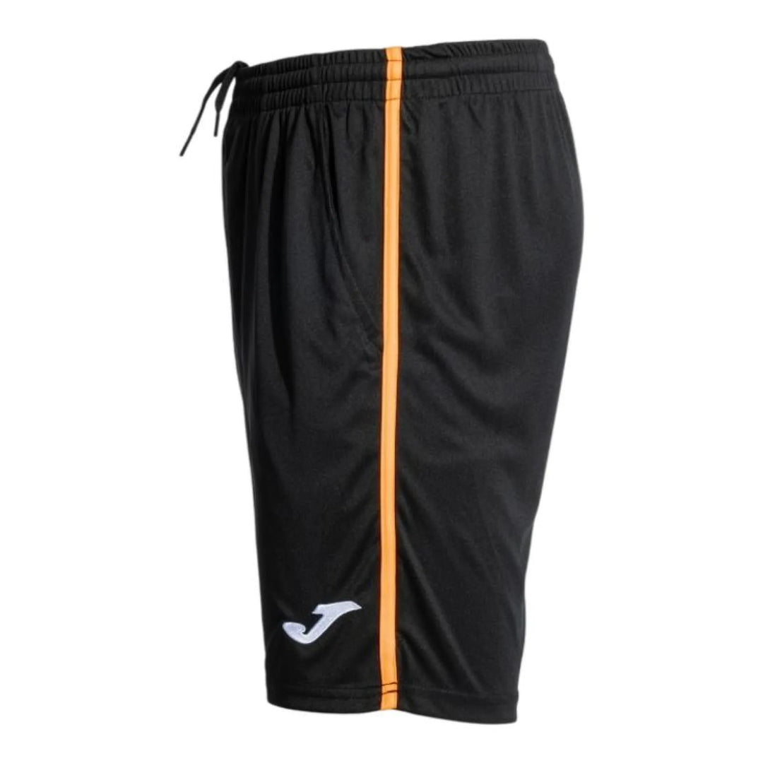 Short Joma Open III Negro Naranja Fluor