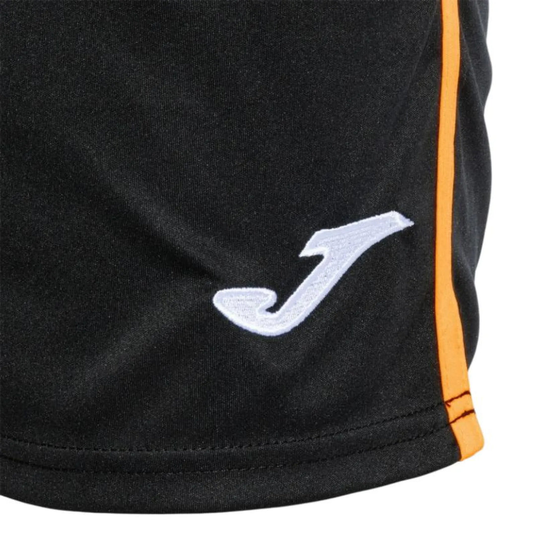 Short Joma Open III Negro Naranja Fluor