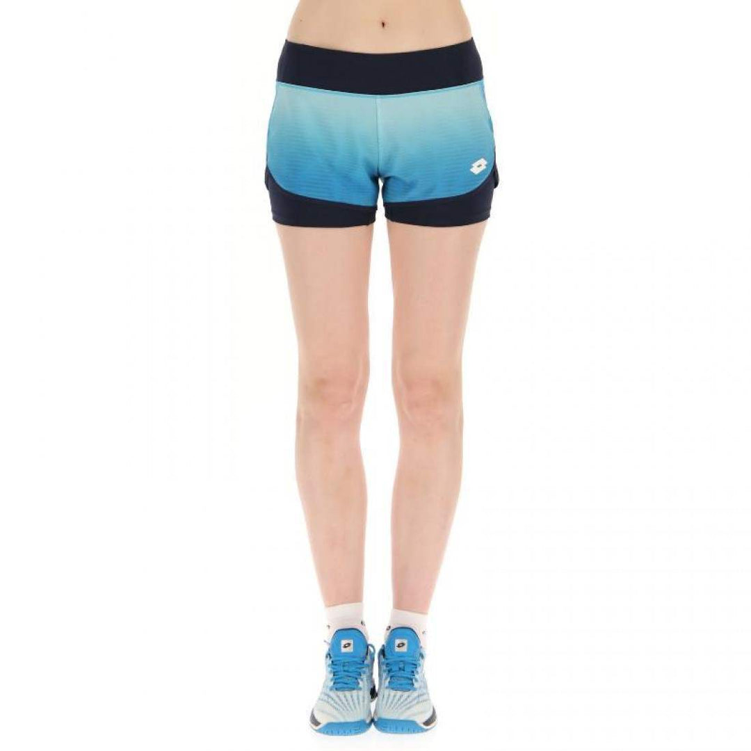 Short Lotto Top IV Azul Degradado Mujer | Lotto