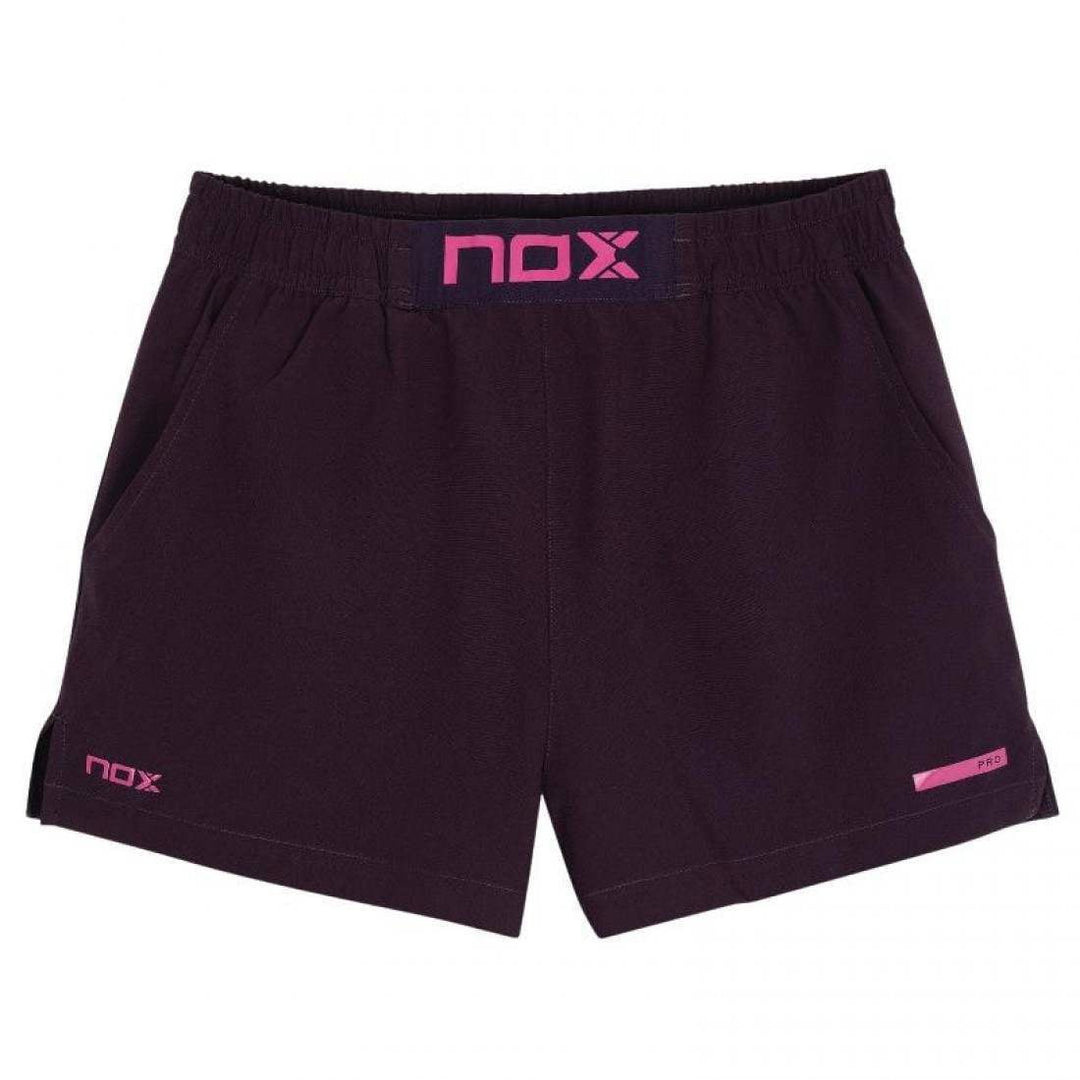 Short Nox Pro Morado Oscuro Mujer