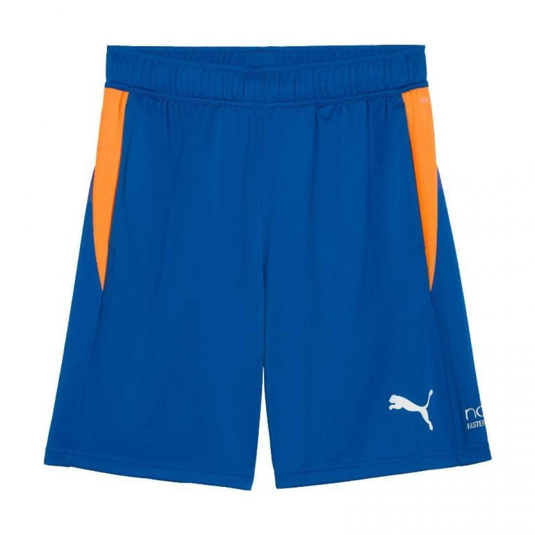 Short Puma Individual Azul Naranja