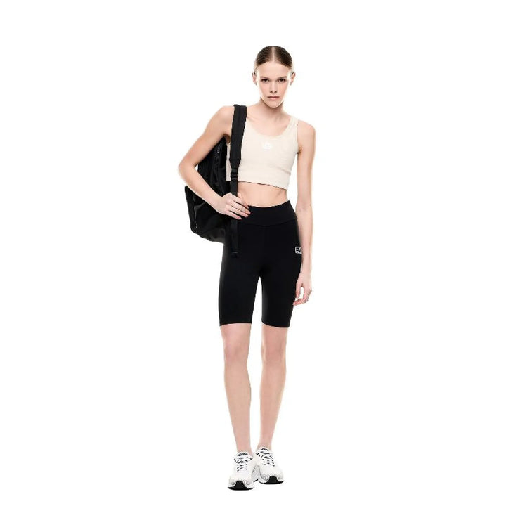 Shorts Armani EA7 Vigor 7 Negro Mujer