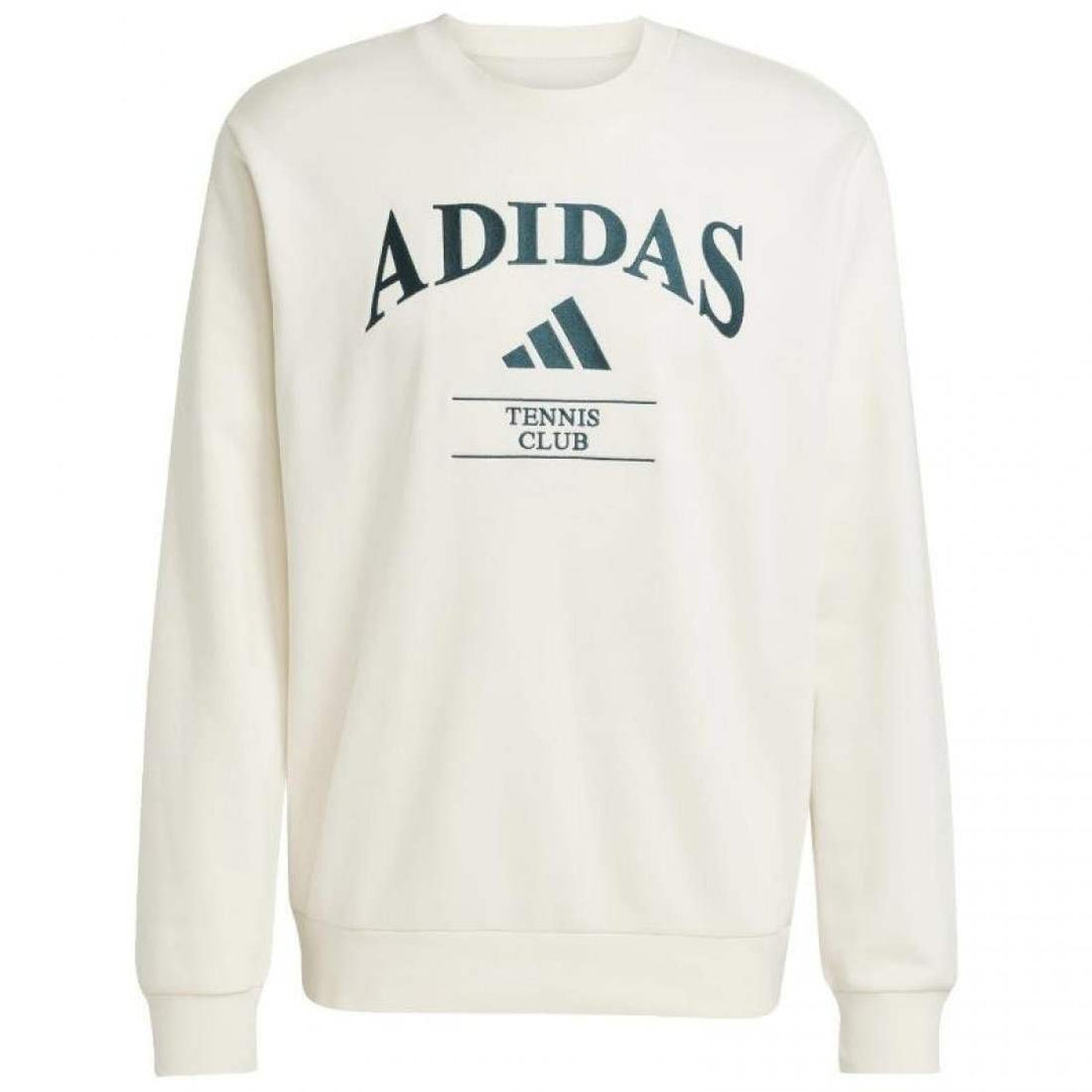 Sudadera Adidas Heritage Graphic Blanco Tiza