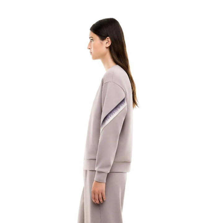 Sudadera Armani EA7 Natural Ventus 7 Gris Mujer