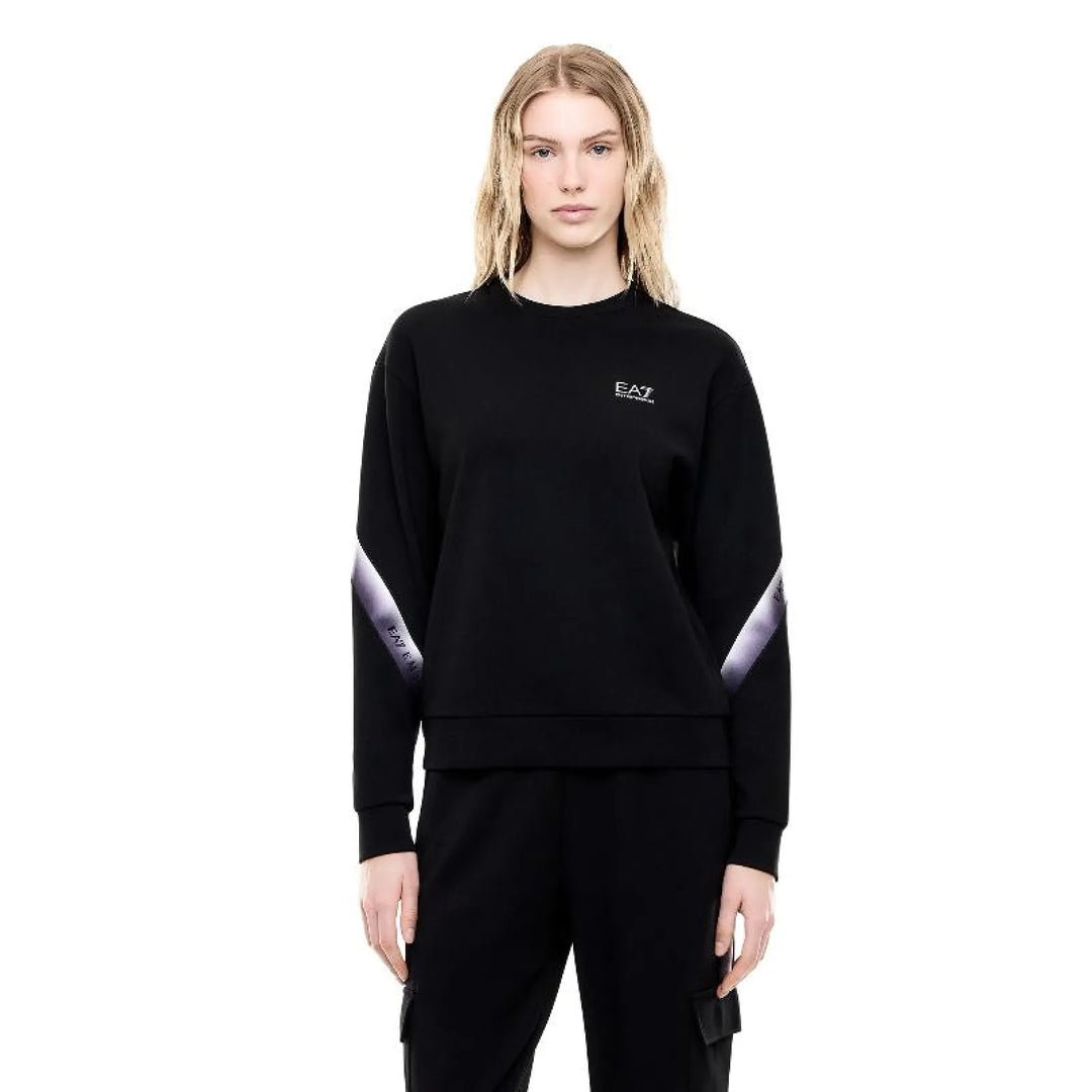 Sudadera Armani EA7 Natural Ventus 7 Negro Mujer
