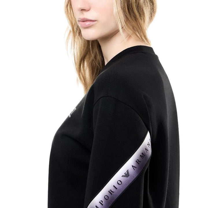 Sudadera Armani EA7 Natural Ventus 7 Negro Mujer