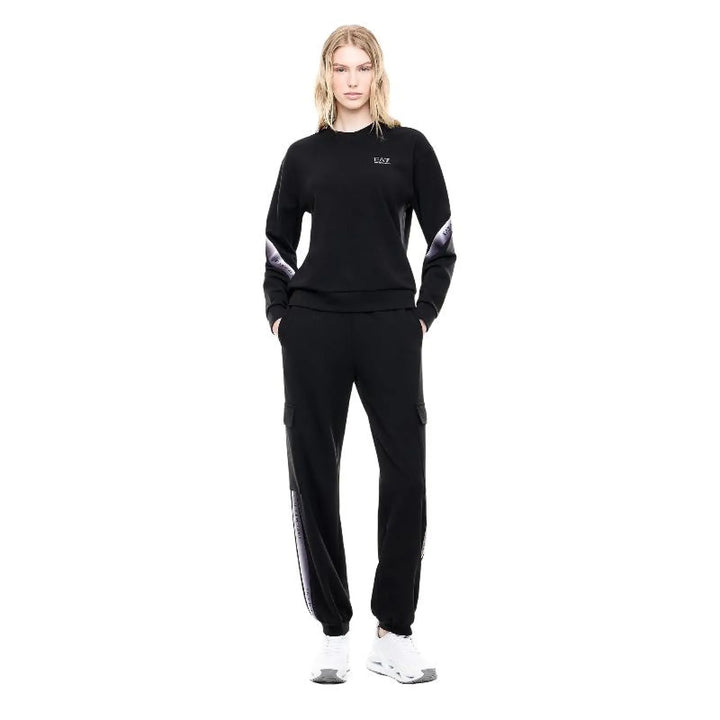 Sudadera Armani EA7 Natural Ventus 7 Negro Mujer