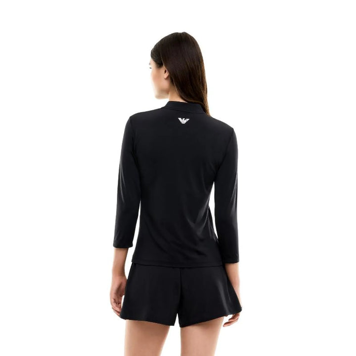 Sudadera Armani EA7 Ventus 7 Tennis Pro Negro Mujer
