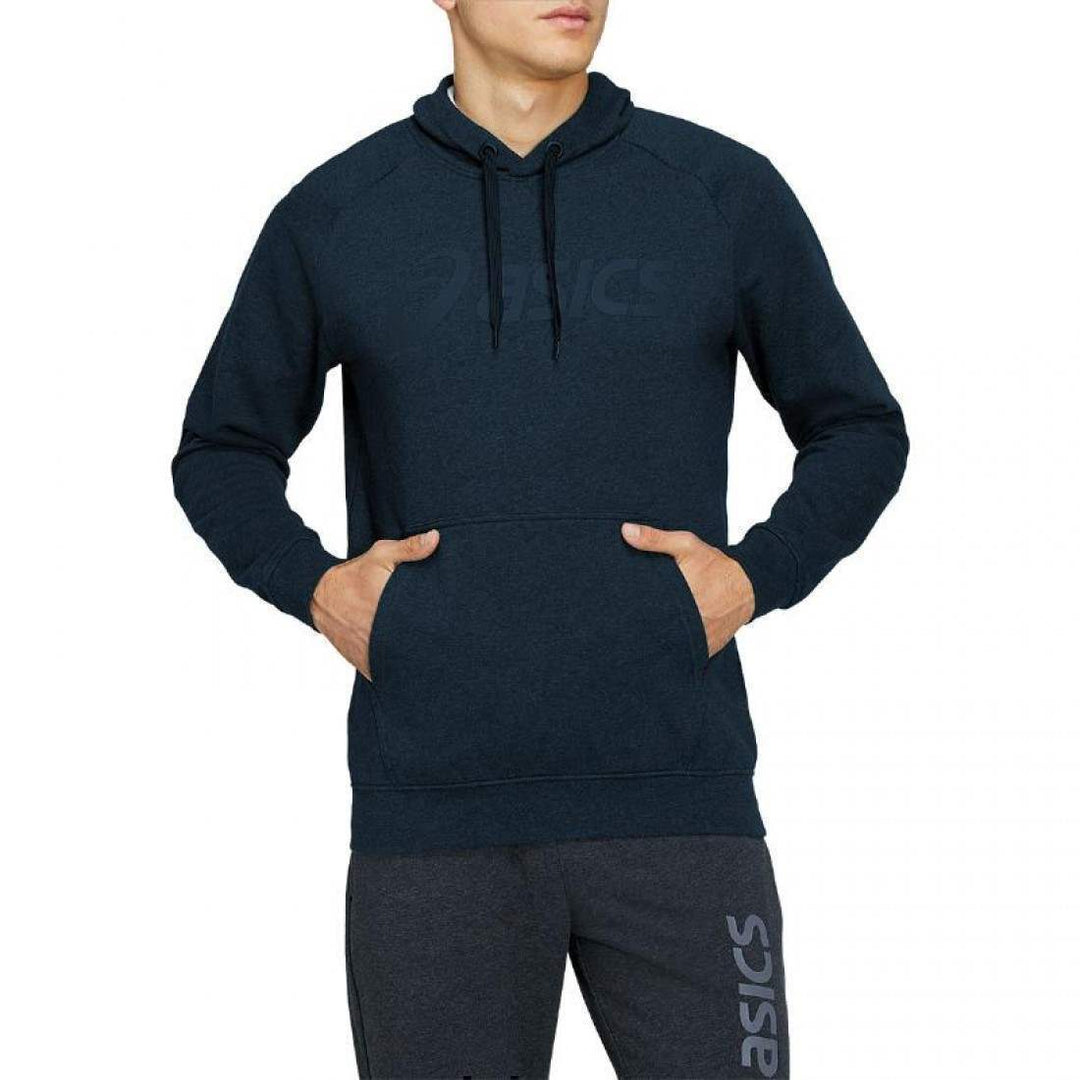 Sudadera Asics Logo Grande Azul Frances | Asics