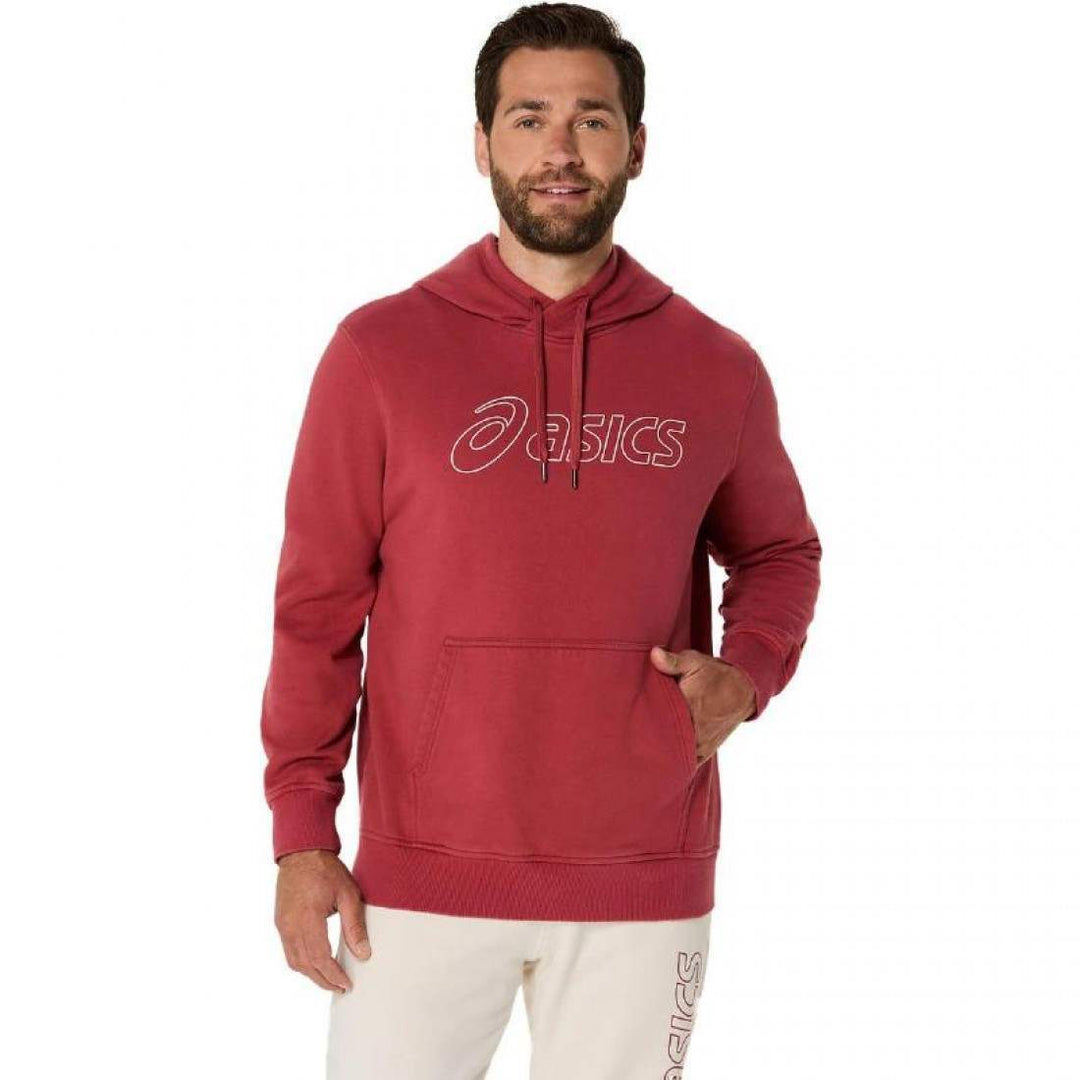 Sudadera Asics Logo Rojo Birch | Asics