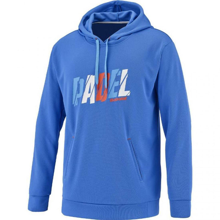 Felpa Babolat Padel Hood Blu Francia