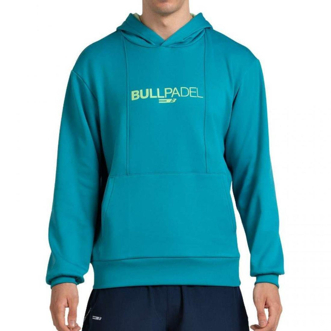 Sudadera Bullpadel Acube Verde Azulado