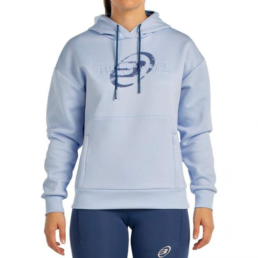 Sudadera Bullpadel Befas Azul Celeste
