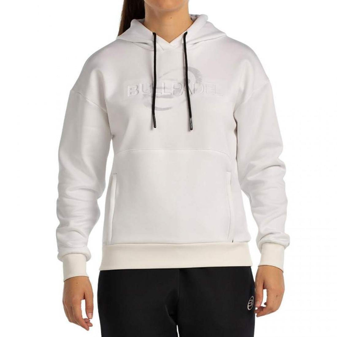 Sudadera Bullpadel Befas Blanco