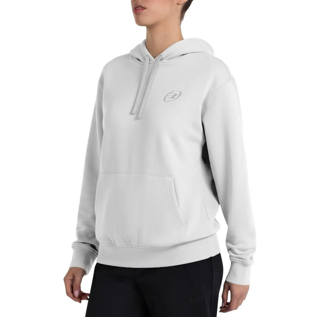 Sudadera Bullpadel Boril Blanco