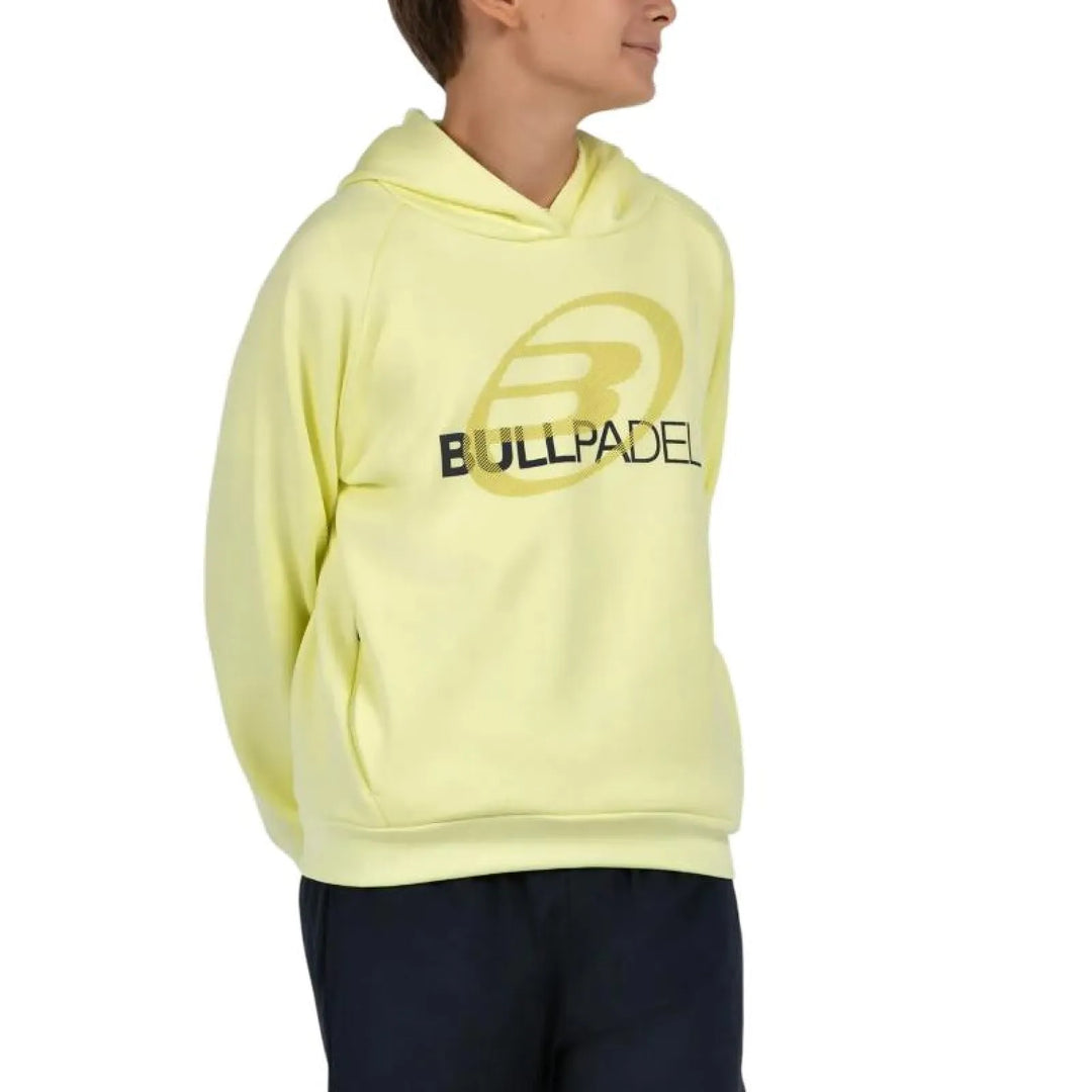 Sudadera Bullpadel Eira Amarillo Junior