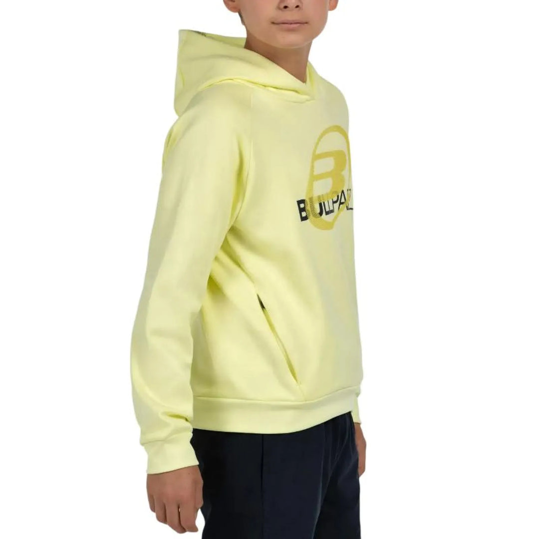 Sudadera Bullpadel Eira Amarillo Junior